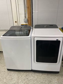 SAMSUNG WASHER AND DRYER. SET