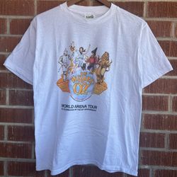 Vintage 1988 The Wizard Of Oz World Arena Tour T-shirt 