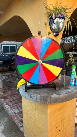 24-inch VEVOR tabletop prize spinner