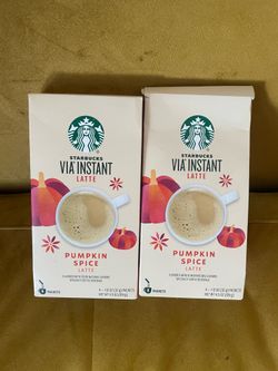 RARE Starbucks Via Instant Pumpkin Spice Latte