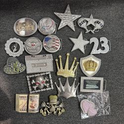 y2k rindstone belt buckles 