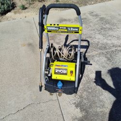 Ryobi 2000 Pressure Washer