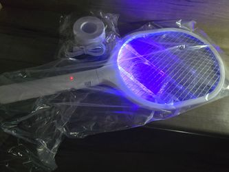New rechargeable fly mosquito swatter with stand