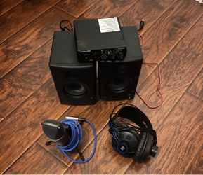 Presonus recording equipment