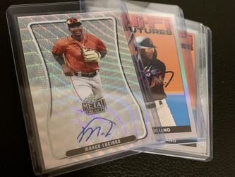 Marco Luciano Baseball Card Lot (Autographs, Rookies, More!)