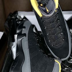 JORDAN RETRO #9  • Black & Gold •