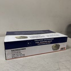1” x .120” Roofing Nails – 7,200 PCS per Box (Bulk Available)