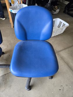 Blue Desk Chair