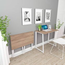 Two Real Oak Wood Desks