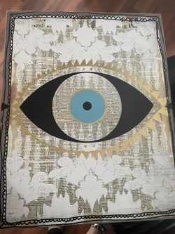 Evil Eye Canvas 