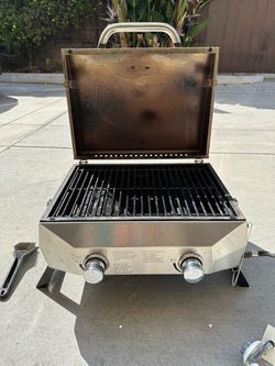 Nexgrill 2-Burner Stainless Steel Table Top Portable Propane GAS Grill