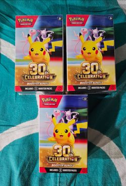 Pokemon 30th Anniversary Booster Bundle