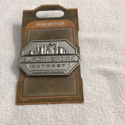 DISNEY BLACK SPIRE OUTPOST PIN