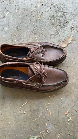 9.5 Dockers Brown Leather Boat Shoes