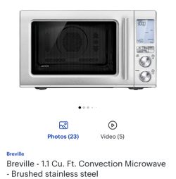 Breville 1.1cu  Convection Microwave 