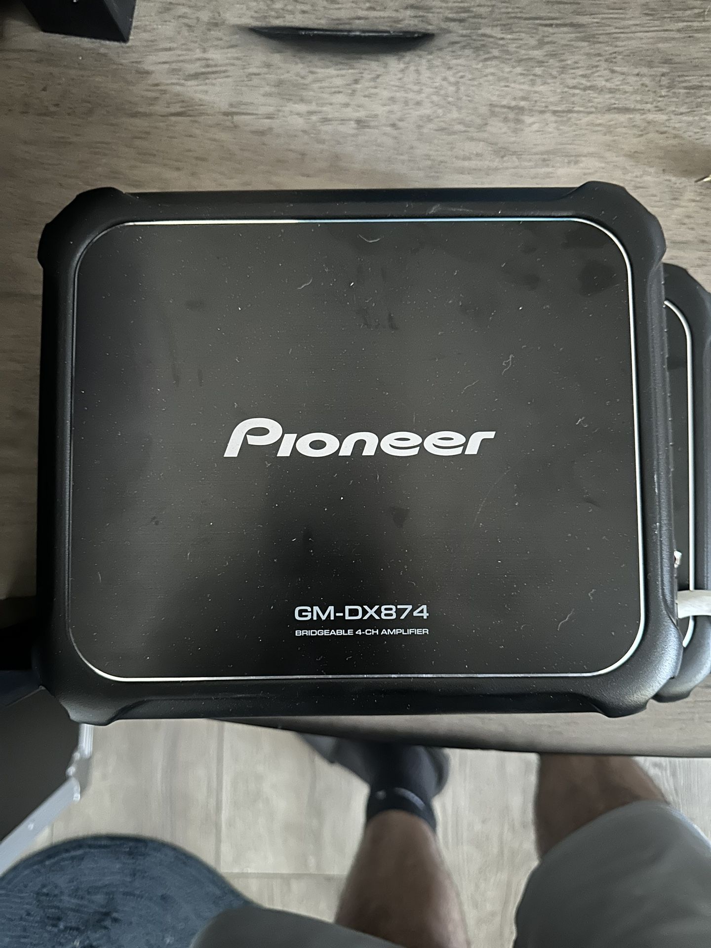 Pioneer - 1-Channel Class D Mono Amplifier - Black