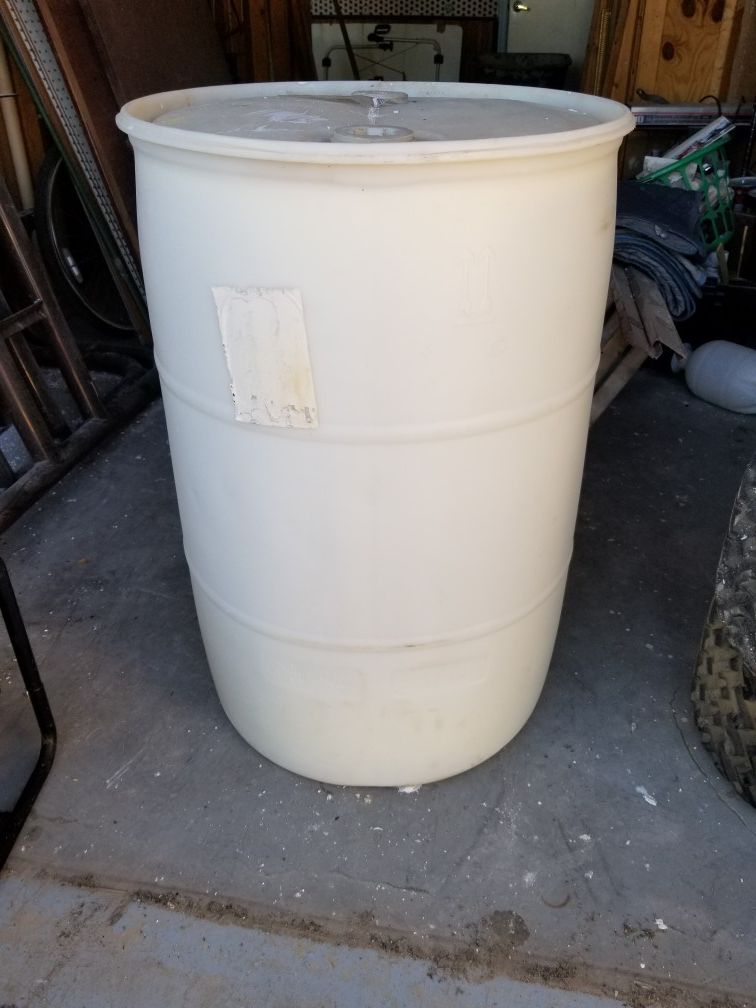 Free 50 gallon drum