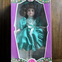 Victorian Rose Collection Porcelain Doll