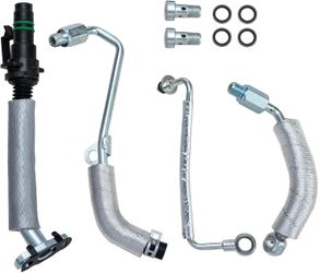 Oil Return Drain Line/Feed Pipe Kit Compatible4pcs
