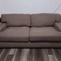 Grey/ Brown couch