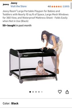 Joovy pack and play