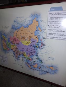 Map of Asia