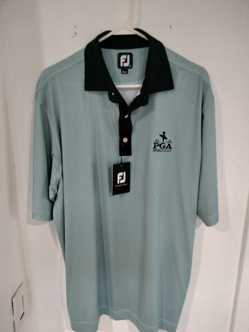 Footjoy Men's Golf Polo 2019 Bethpage Black Size L