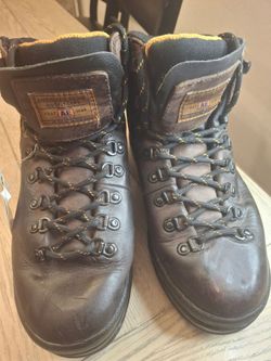 American Eagle Leather Work Boots Men's Size 9 Hiking Camping School Work Travel