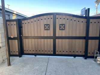 Composite Gate And Fence