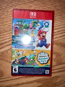 Nintendo switch 2 super Mario bros wonder NEW!!!