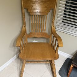Rocking Chair - Solid Wood