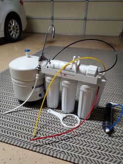 Water filter system for home
