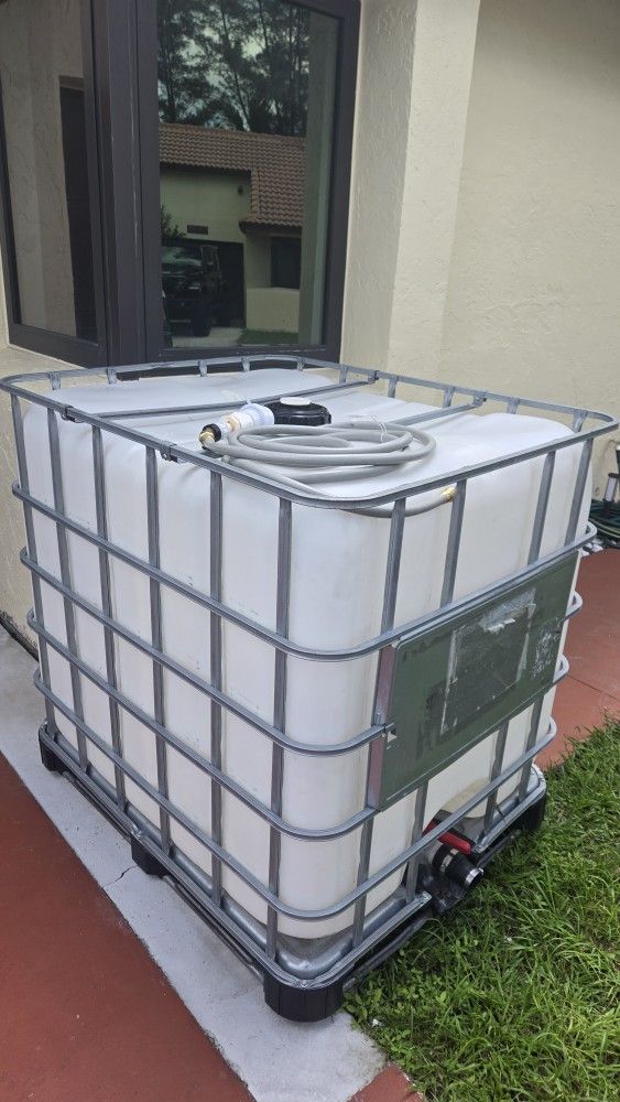 1000 Water TANK With System Already Installed.   