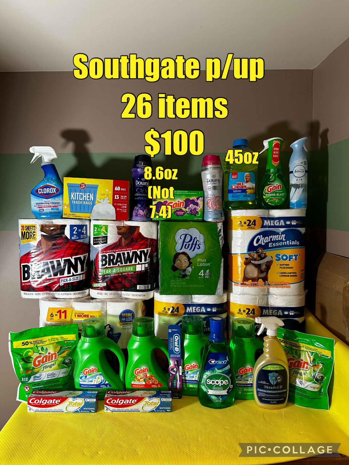 Southgate Pick Up: 26 Items Gain Household Bundle