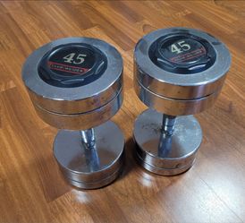 45 Lb. Club Weider Dumbbell Set