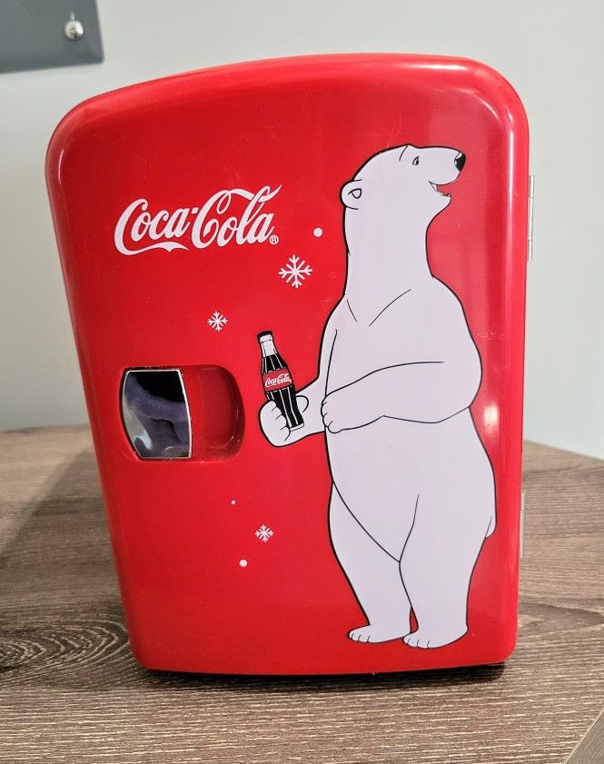 Coca Cola Polar Bear Mini Fridge