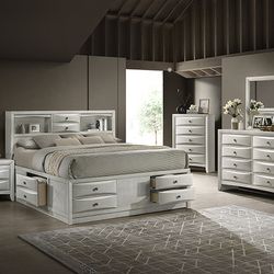 4PC King Bedroom Set