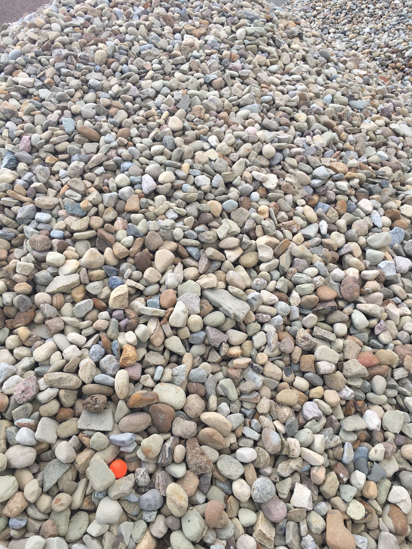 #3&4 Washed Gravel River Rock