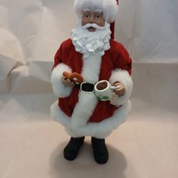 Santa And Present Bag