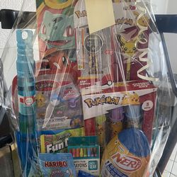 Pokémon Easter basket
