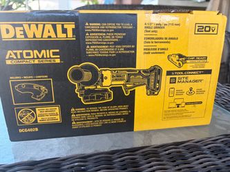 DEWALT ATOMIC 20V MAX CORDLESS 4-1/2 IN.ANGLE GRINDER WITH PADDLE SWITCH BRAND NEW SEAL BOX PRICE IS FIRM PRECIO FIRME