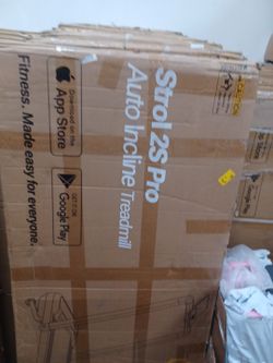 UREVOU auto incline strol 2S Pro. Treadmills  New In Box With Warranty