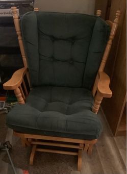 Glider Rocker Solid Oak