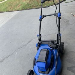 Kobalt Gen4 40-volt, 20-in Self Propelled Battery Walk Mower with 2 Batteries and 2 Chargers