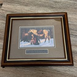 Arnold Friberg “Prayer at Valley Forge” Framed Print – George Washington Americana