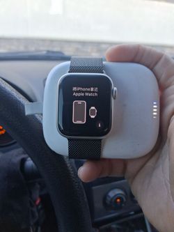 Apple watch with accessories