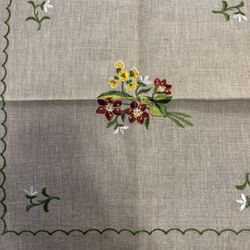 16x16 Embroidered Swedish Cloth