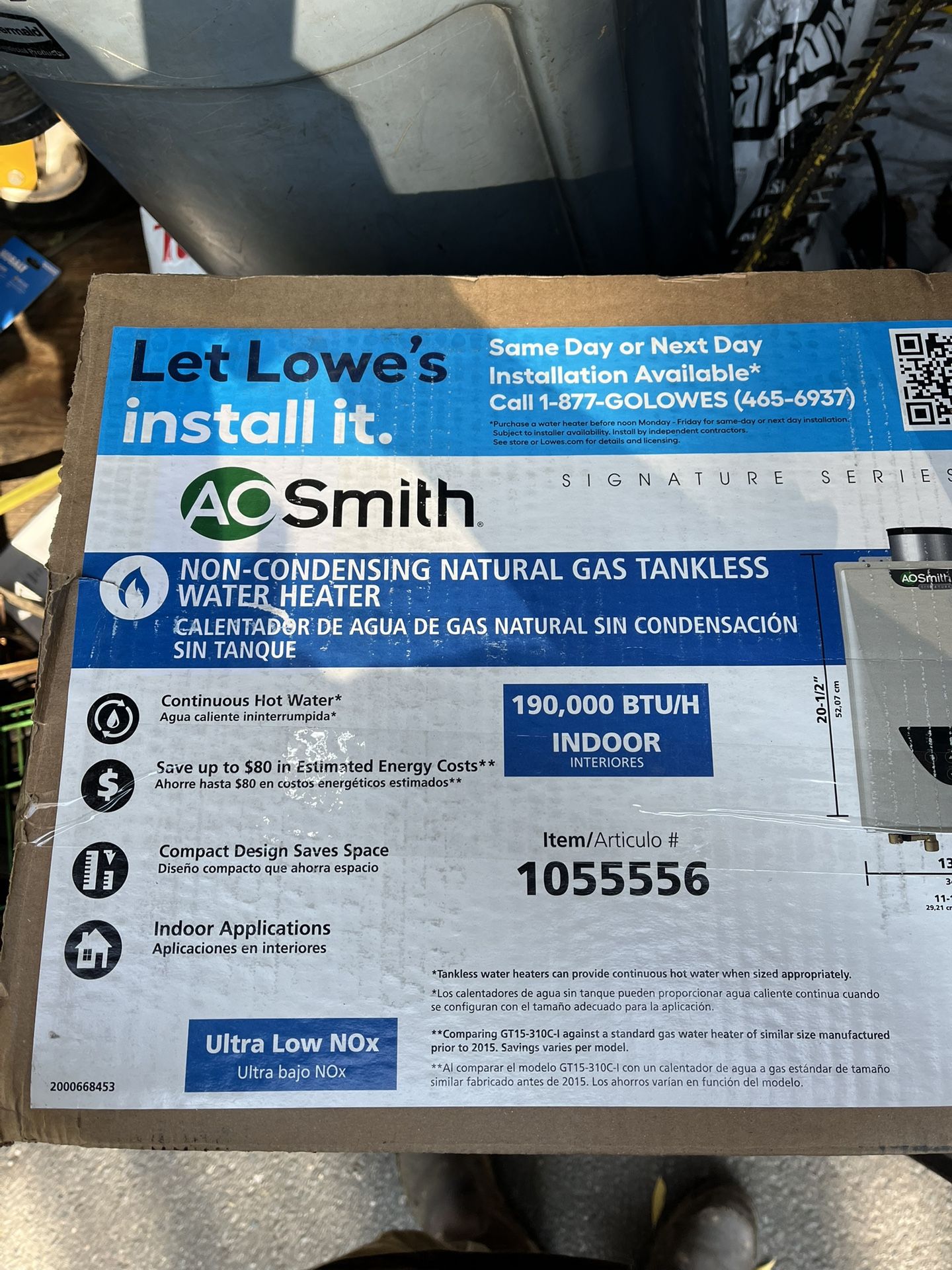 Tankless Water Heater