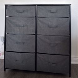 8-Drawer Eve Storage Dresser - Gray