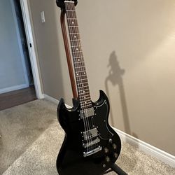 SG Electric Guitar from Jay Turser - JT-50 Black